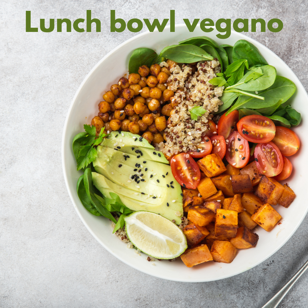 Lunch bowl vegano